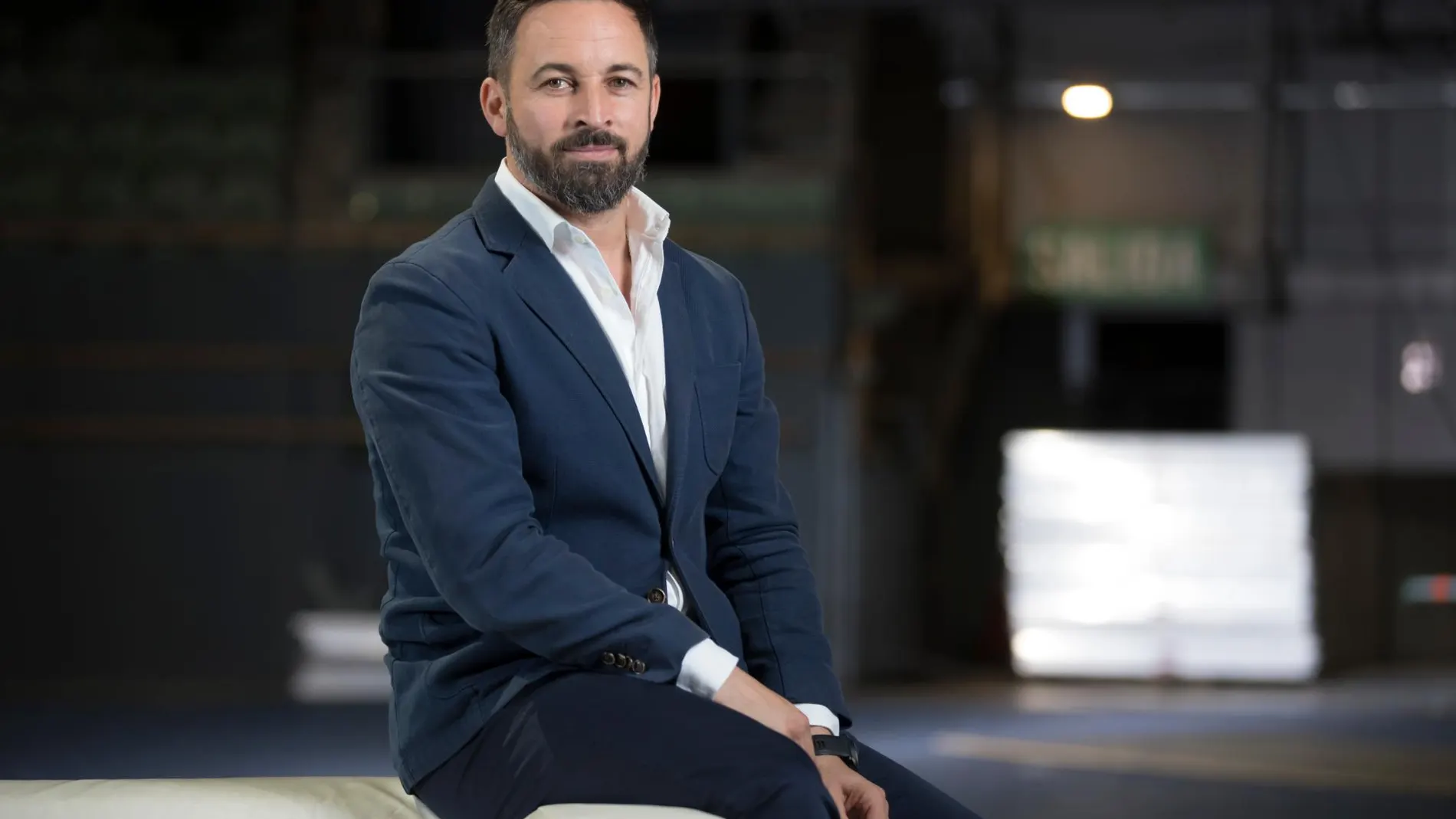 Santiago Abascal se ha reunido con Teodor García Egea /Foto: Luis Dïaz