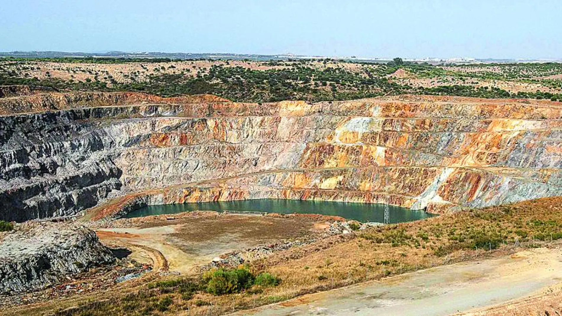 Reserva minera de Aznalcóllar, cuya reapertura ha generado un conflicto judicial que todavía permanece latente.
