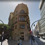 La tienda Apple, ubicada en la céntrica calle Colón (LA RAZÓN)