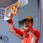 El alemán Sebastian Vettel (Ferrari) / Reuters