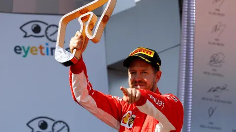 El alemán Sebastian Vettel (Ferrari) / Reuters