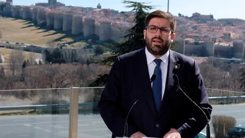 El presidente de la Diputación de Ávila, Jesús Manuel Sánchez Cabrera