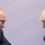 El presidente ruso, Vladimir Putin, y su homólogo estadounidense, Donald Trump, durante su encuentro en julio en los márgenes de la cumbre del G-20. Reuters
