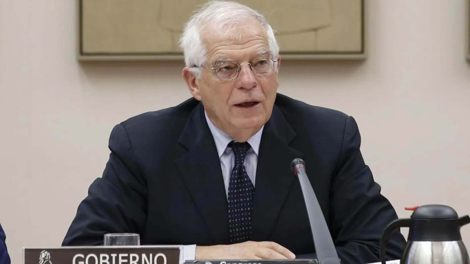 El Ministro de Asuntos Exteriores, Josep Borrell/ Foto: J. Fdez.-Largo