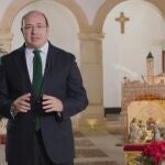 Por primera vez el presidente Pedro Antonio Sánchez realizó el mensaje de Navidad en otro punto de la Región