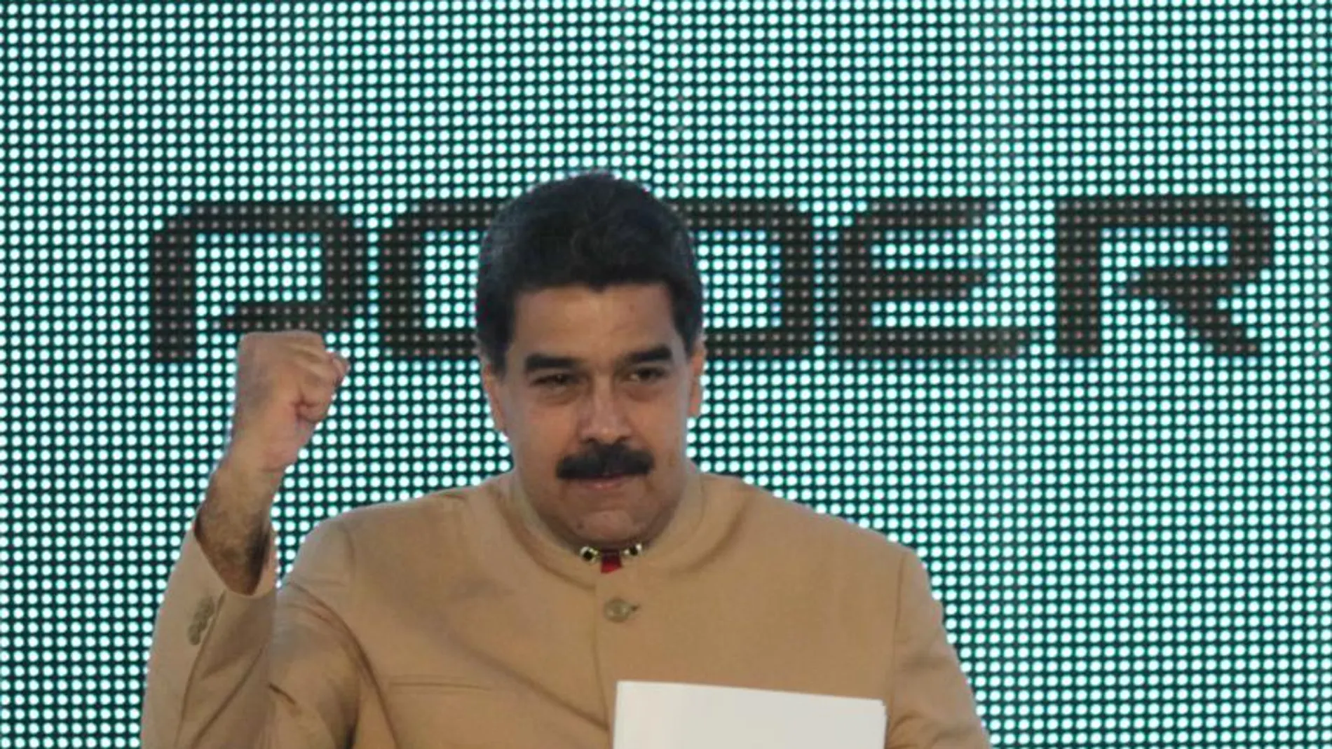 Maduro, ayer en el Comité Nacional Electoral