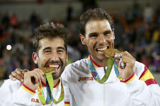 Marc Lopez y Rafa Nadal, campeones olímpicos en Río 2016