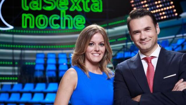 Iñaki López y Andrea Ropero/laSexta