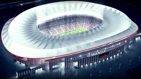 Imagen de cómo será el nuevo coliseo rojiblanco