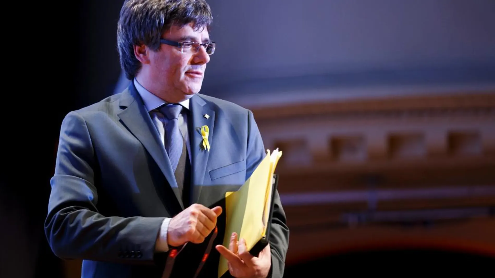 El expresidente de la Generalitat e Cataluña, Carles Puigdemont