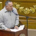 Diosdado Cabello preside la Cámara con puño de hierro