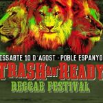 Cartel de presentacion del Festival de Reggae «Trash An'Ready»