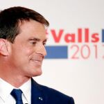 El ex primer ministro galo, Manuel Valls, hizo mención a su origen español en la presentación de su programa