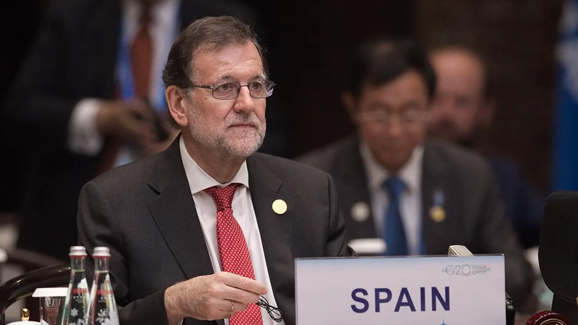 Mariano Rajoy en la ceremonia de apertura del G20