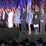 Donald Trump y su extensa familia
