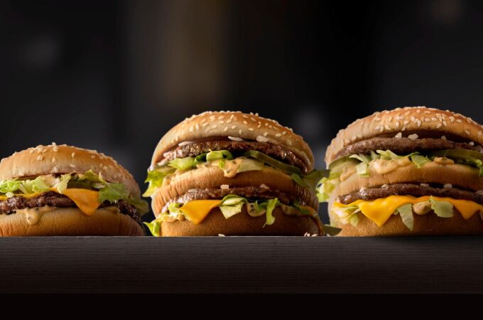 El Big Mac se usa para medir la fortaleza de una moneda