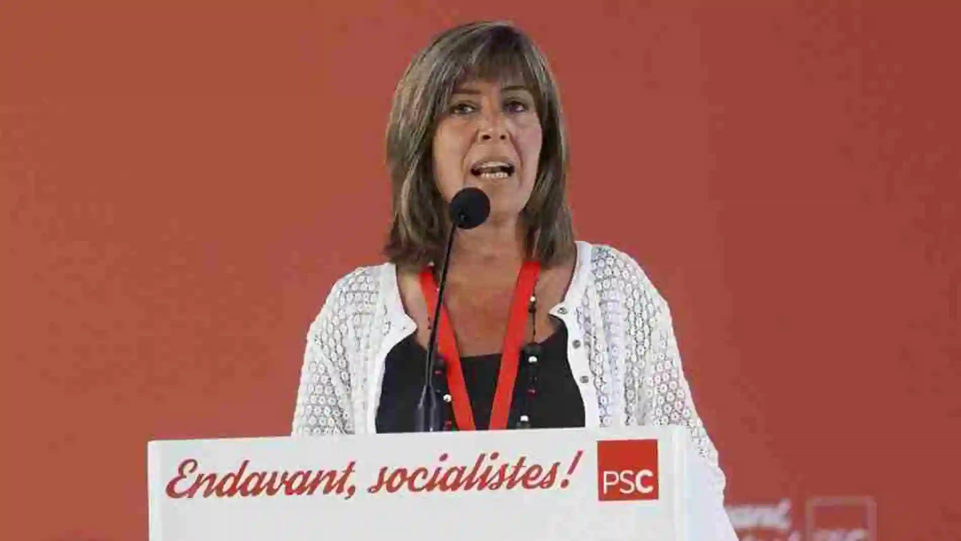 Nuria Marín en una acto del PSC.