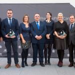 Foto de familia de la entrega de los Premios Pyme Carrefour