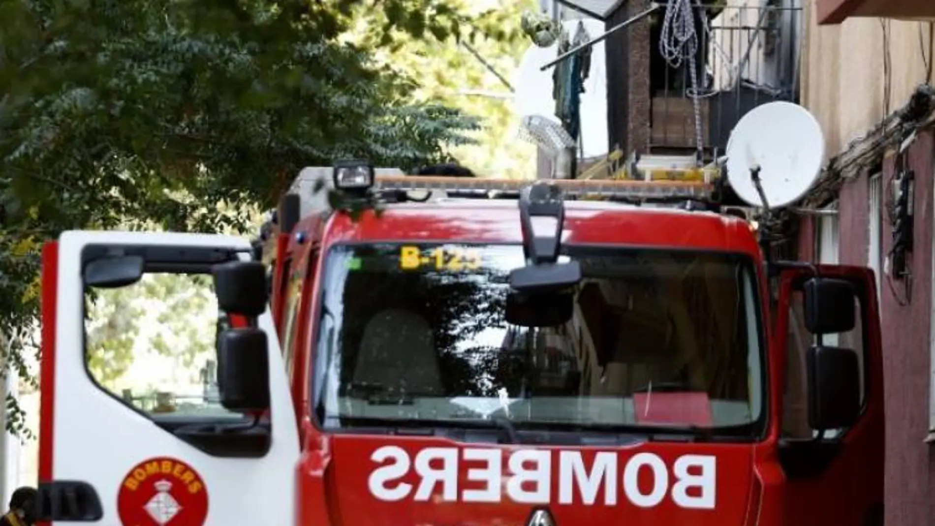 Un detenido por un incendio que ha causado 18 heridos en Barcelona
