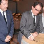 Mas inauguró ayer la bodega Lafou en el municipio de Batea (Tarragona)