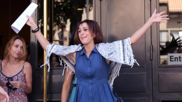 Juana Rivas sale de los juzgados de Granada