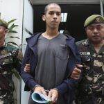 Abdelhakim Labidi Adib en el momento de su arresto