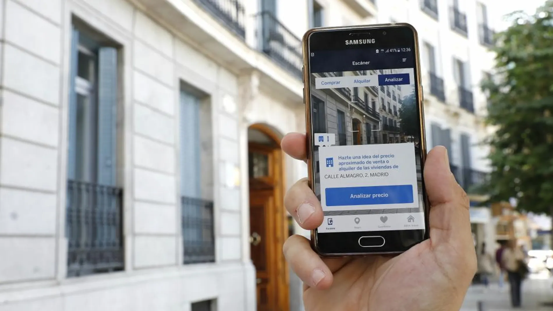 Valora View, la primera ‘app’ del sector bancario europeo que permite la búsqueda de viviendas gracias a la realidad aumentada