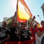 Manifestación de Jusapol en Madrid