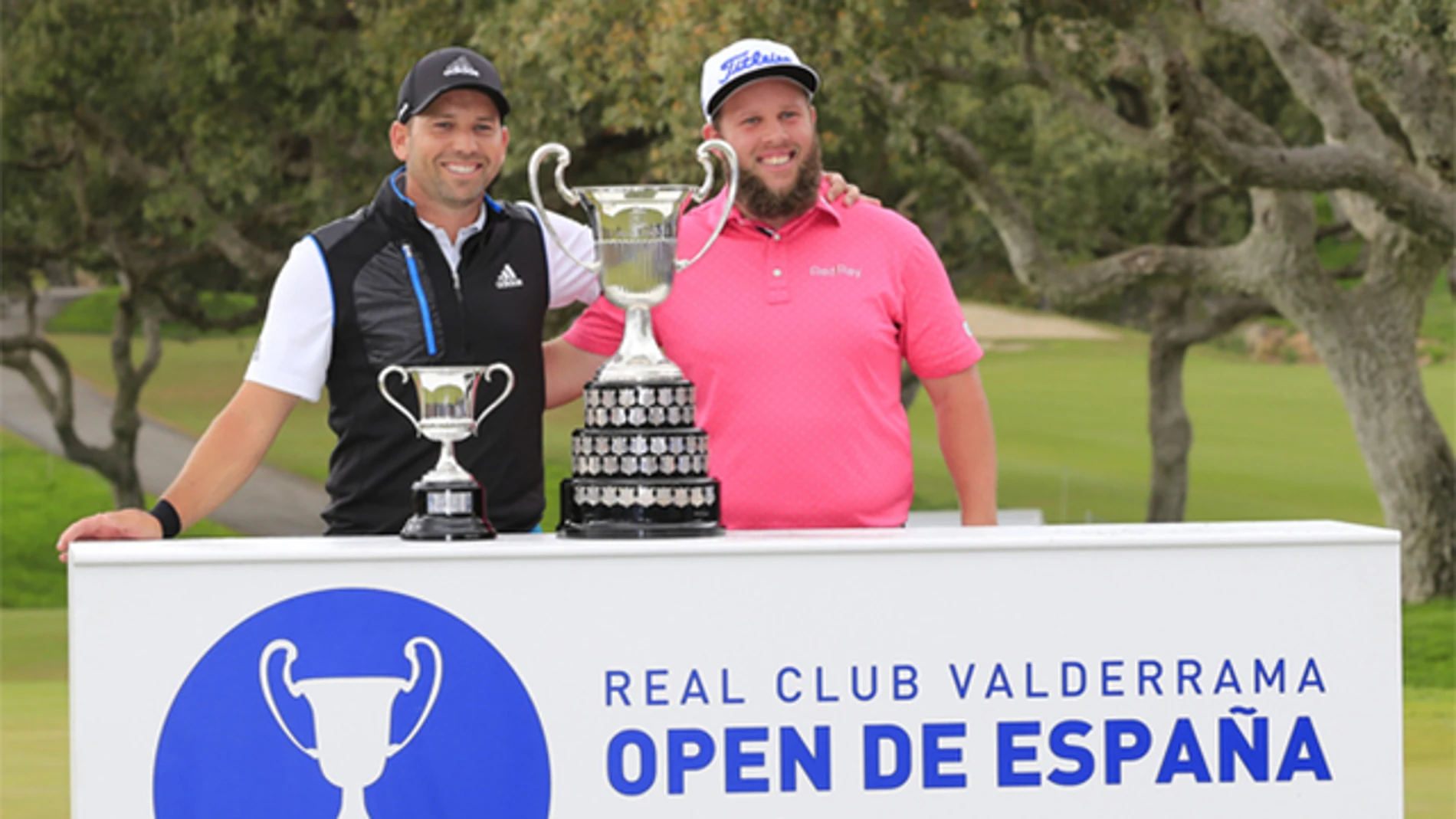 Sergio García y Andrew Johnston