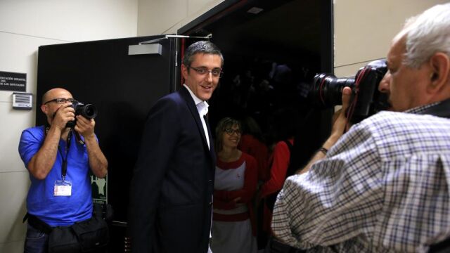 Eduardo Madina se muestra contrario a la reunión del Congreso del PSOE