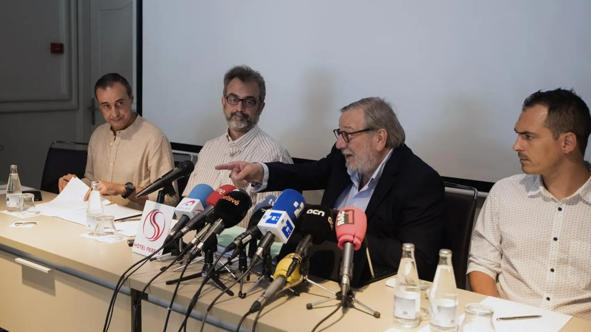 Rueda de prensa del Comité de Huelga