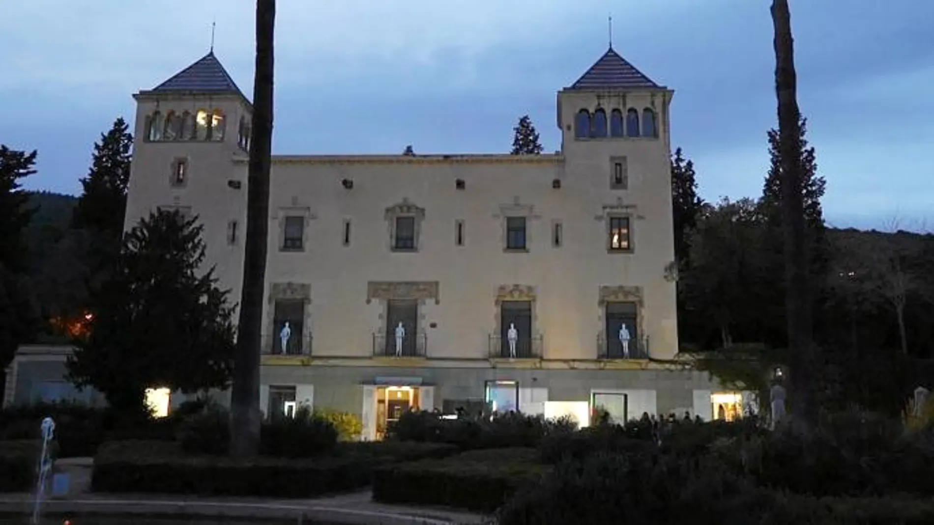 Una institución de referencia. Una imagen del Palacio de Sentmenat, sede actual de Eina