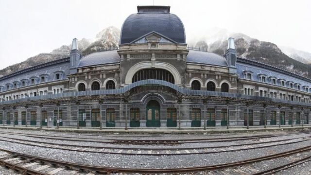 Estación de tren de Canfranc