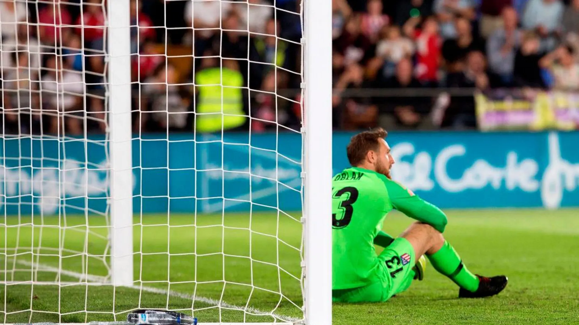 El guardameta esloveno del Atlético de Madrid, Jan Oblak / Foto: Efe