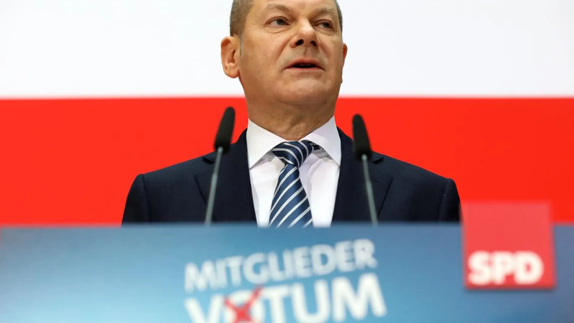 Olaf Scholz, Líder del Partido Socialdemócrata Alemán (SPD)
