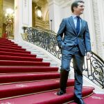El presidente del Partido Popular, Pablo Casado