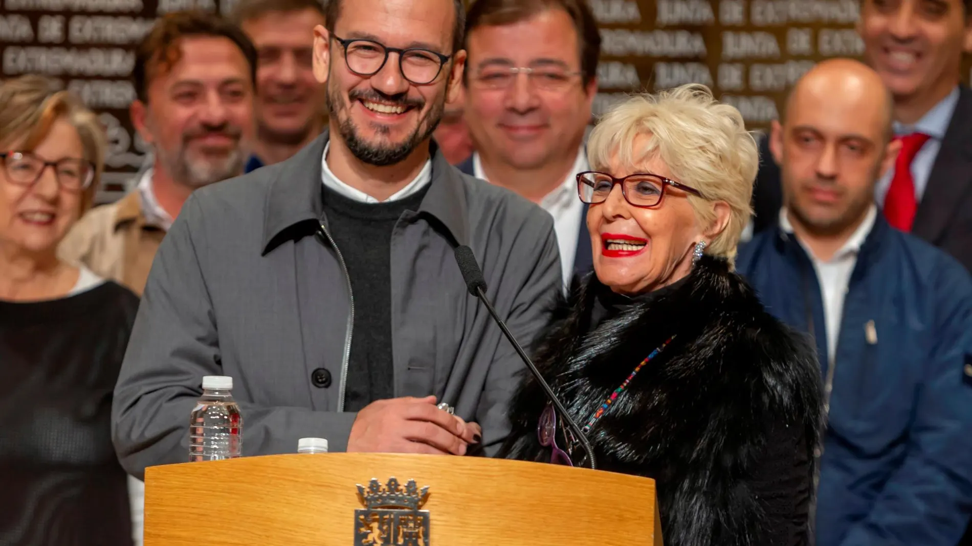 Concha Velasco, durante la presentación de la 65 edición del Festival Internacional de Teatro Clásico de Mérida