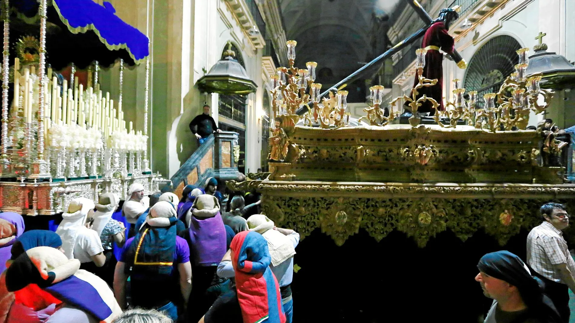 La parroquia de Nuestra Señora del Carmen y San Luis Obispo de Madrid fue la sede en donde tuvo lugar el retranqueo de las imágenes. Foto: Cristina Bejarano