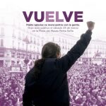 Cartel difundido por Podemos del regreso de Pablo Iglesias