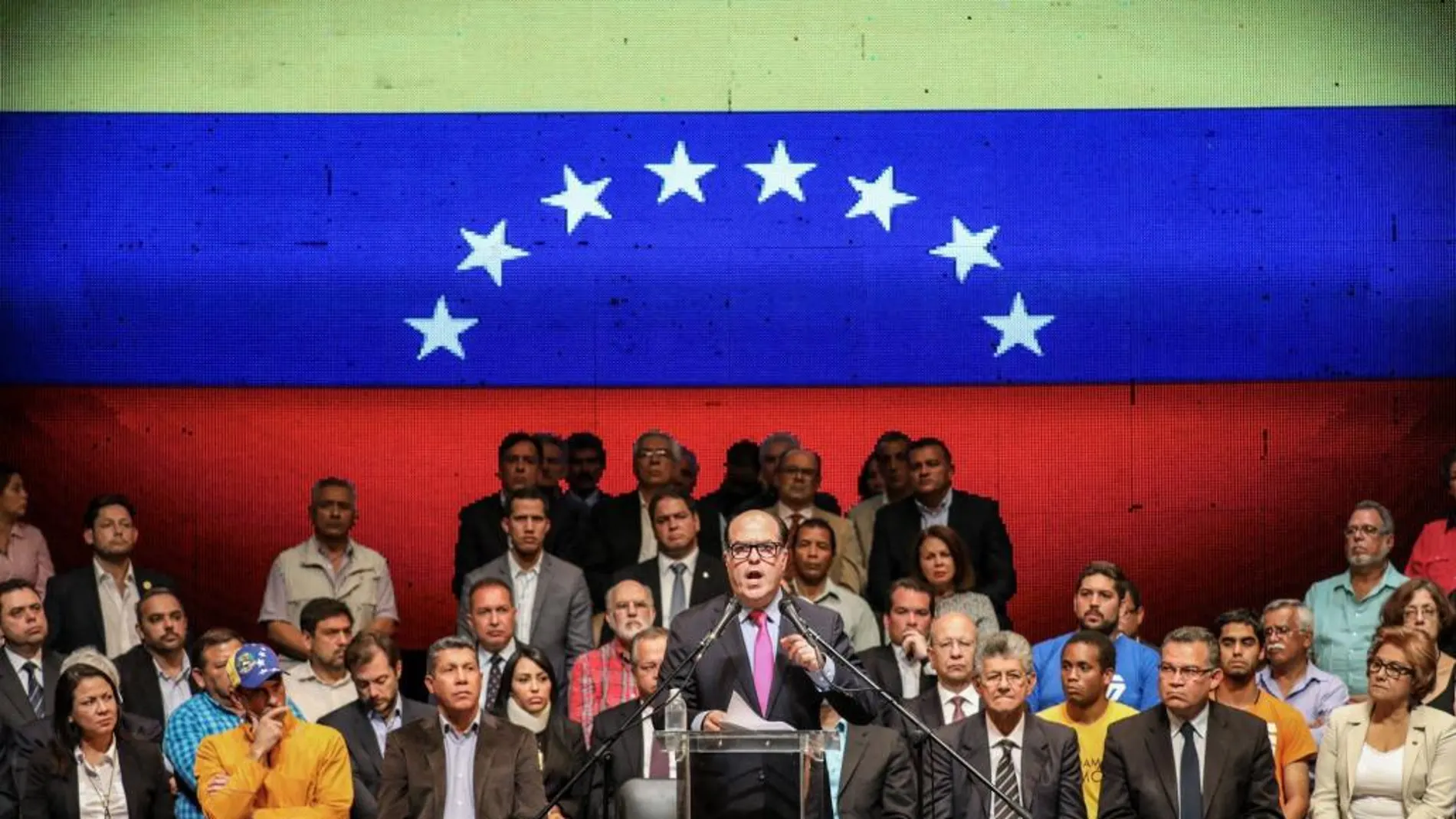 El canciller del gobierno de Juan Guaidó, Julio Borges, en una foto de archivo