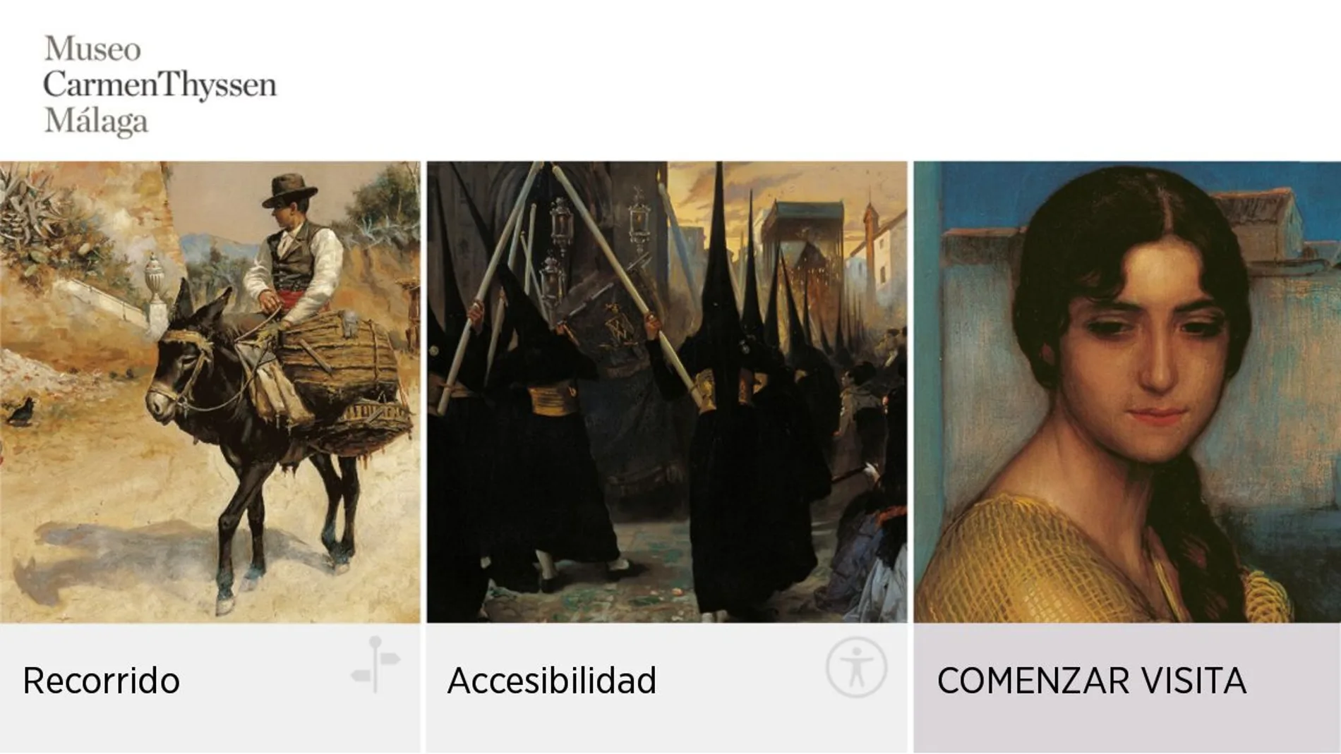 App del Museo Carmen Thyssen Málaga / Foto: La Razón