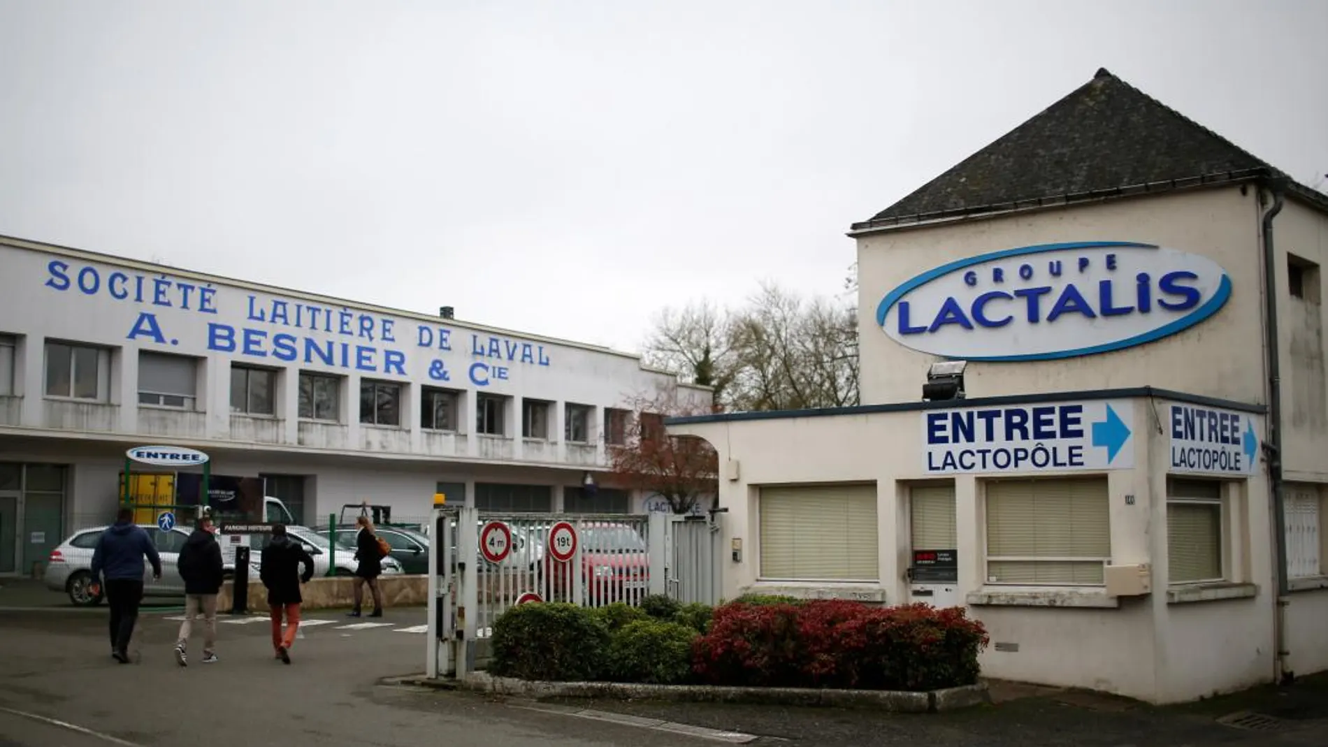Fábrica de Lactalis en Francia