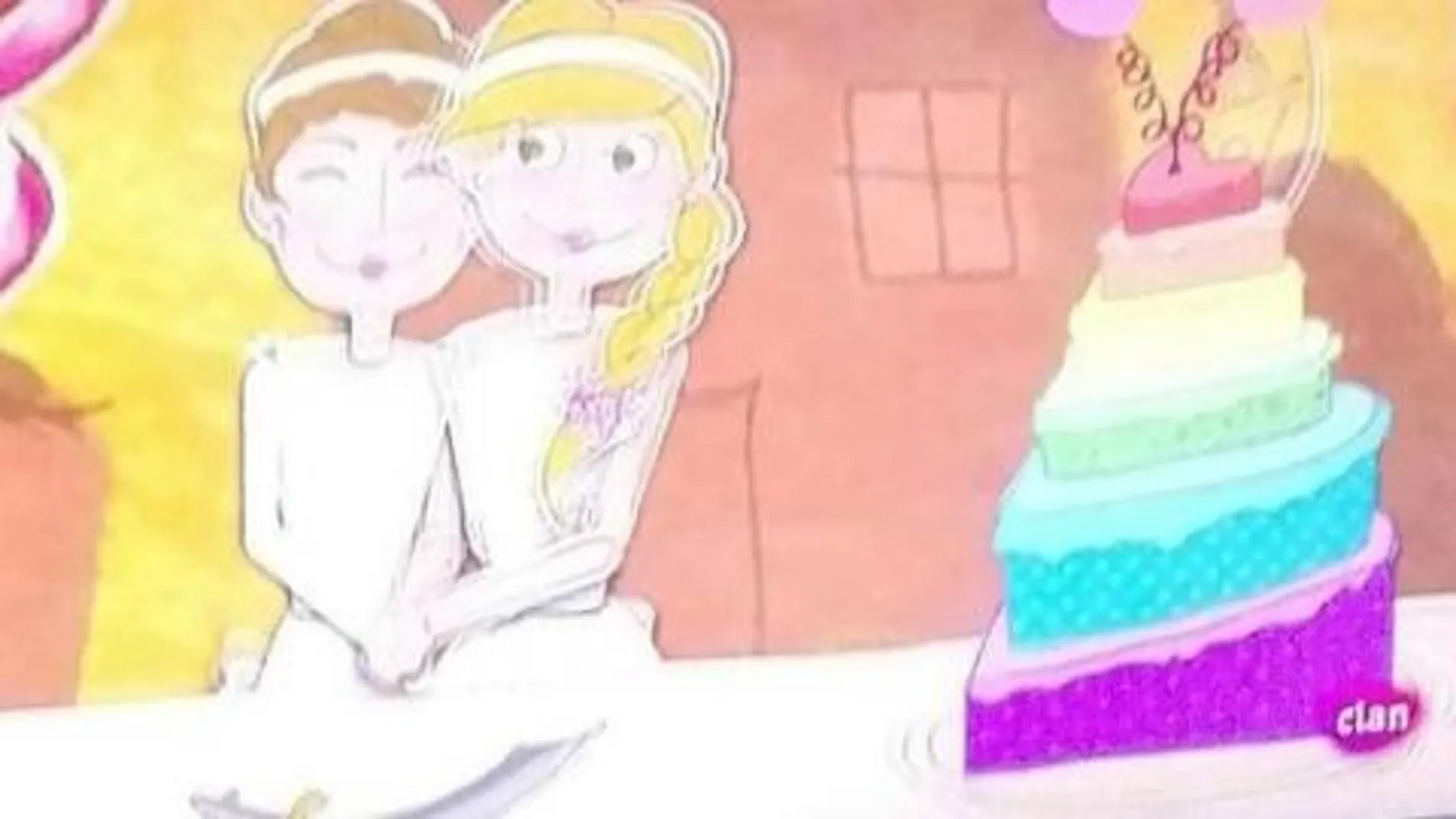 Críticas a TVE por una serie para niños de 4 años que "promociona"los matrimonios gays