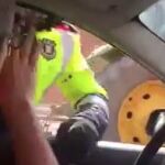 Un mosso agrede a un conductor por criticar la huelga del 3-O en Cataluña