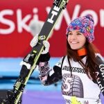 Tina Weirather gana el supergigante de Crans-Montana