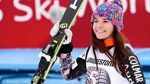 Tina Weirather gana el supergigante de Crans-Montana
