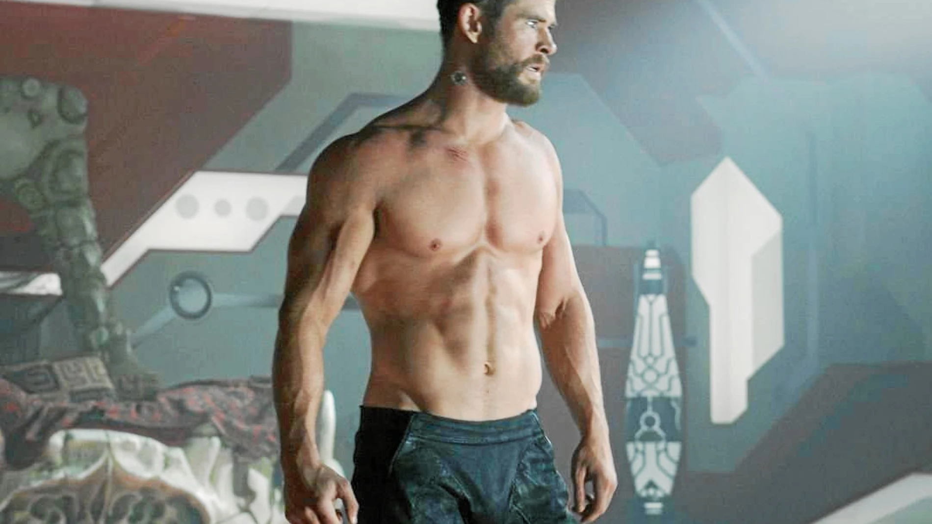 Chris Hemsworth interpreta al fornido Thor, que volverá a aparecer el 26 de abril en la saga «Vengadores»