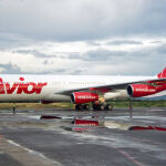 Avión de la compañía venezolana Avior Airlines