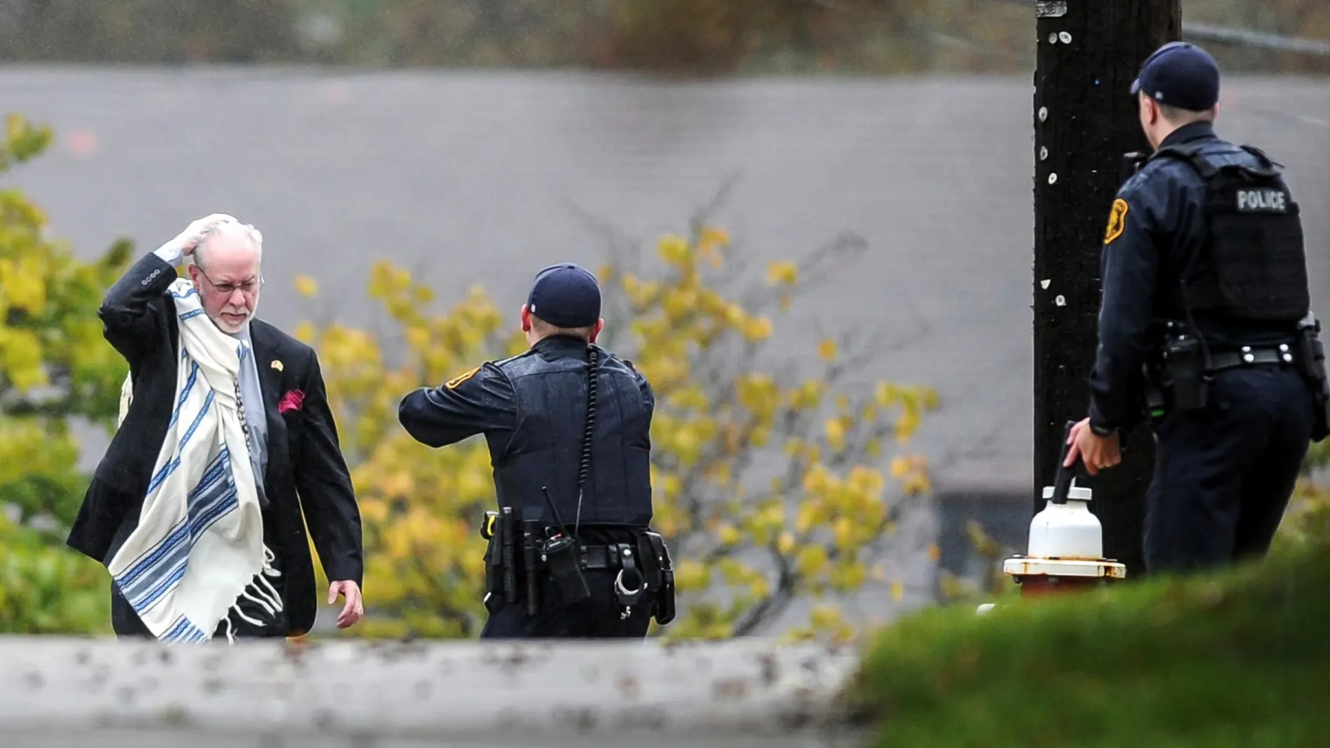 Imagen del ataque a una sinagoga en Pittsburgh el año pasado/AP