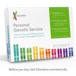 El test genético de la empresa 23andMe